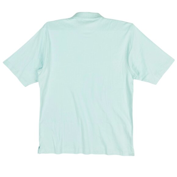 Baypointe Men's Aqua Polo Shirt Size XL Marlin Embroidery Short Sleeve NWT - Picture 2 of 10